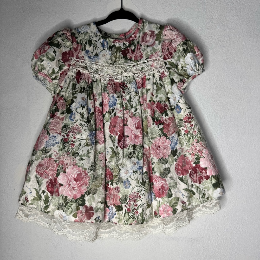 90s floral Bonnie Jean 2t dress